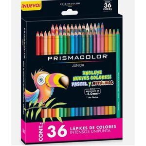 Prismacolor Junior 36-Count Colored Pencils With New Pastel & Metallic Shades 4.